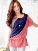 Blusa Em Chifon Importada Com Cinto - Produto Exclusivo